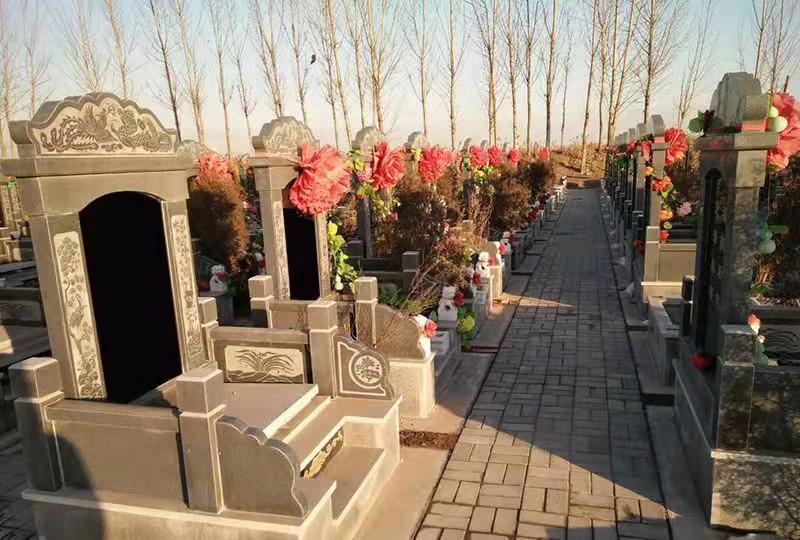 西园公墓区位图