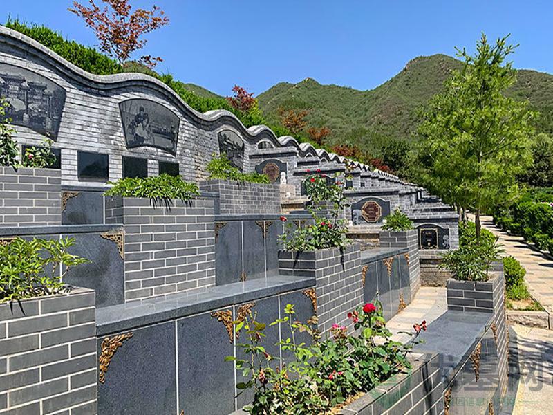 天寿陵园区位图