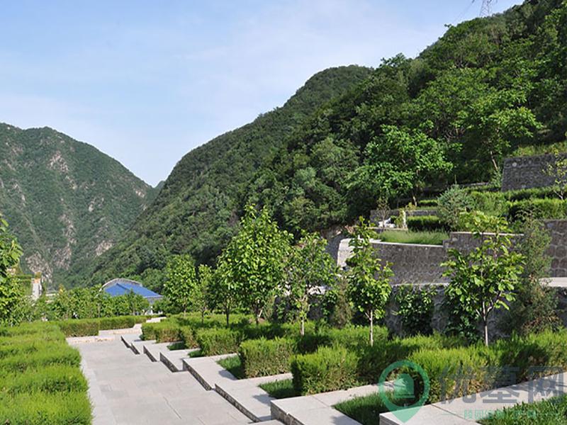 九公山长城纪念林区位图