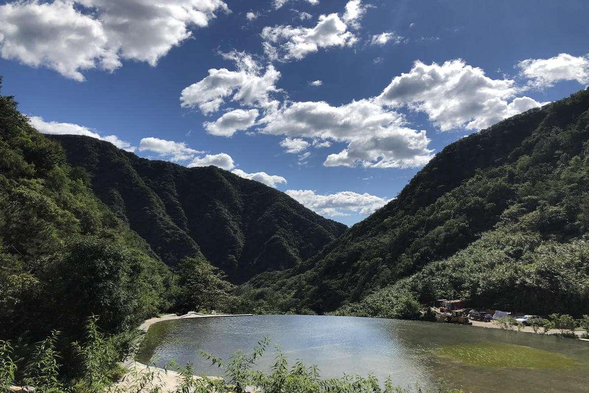 九公山长城纪念林区位图