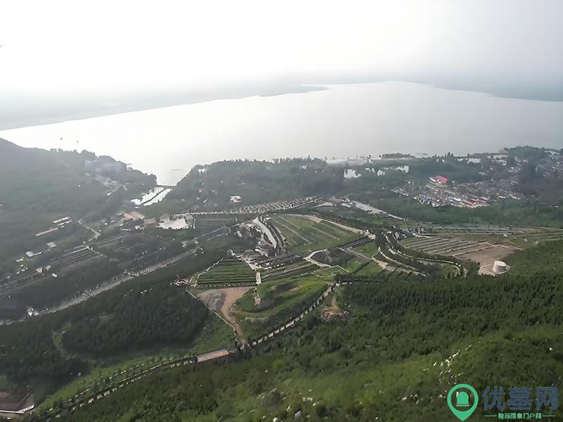 开平巍山公墓区位图