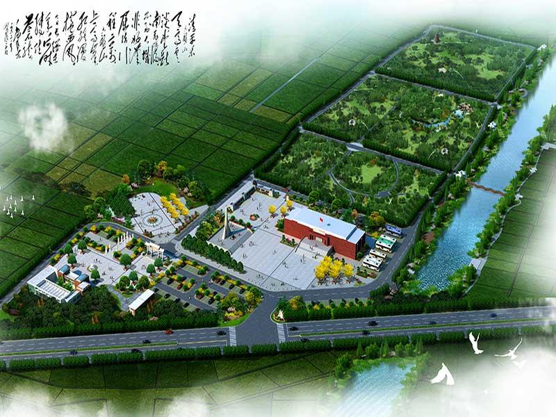 福轩公墓区位图