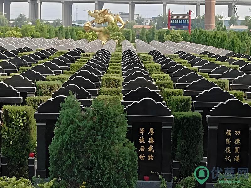 天福陵园区位图