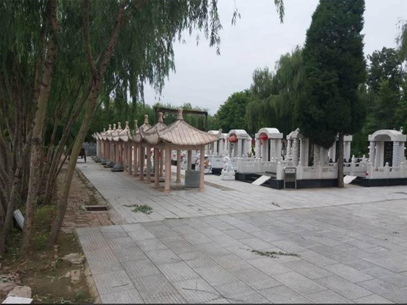 王庆坨公墓区位图