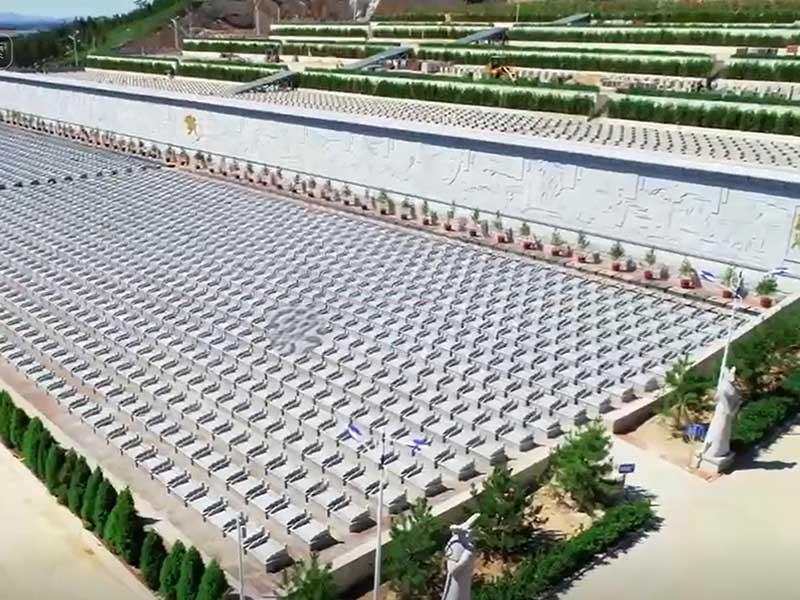 巍山万寿园公墓区位图