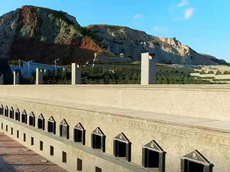 巍山万寿园公墓区位图